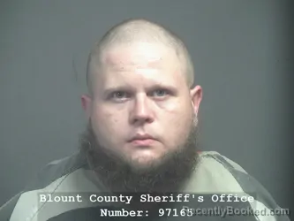 Mugshot of JACOB DAVID PRUITT booked in Blount County, Tennessee on May 17, 2026
