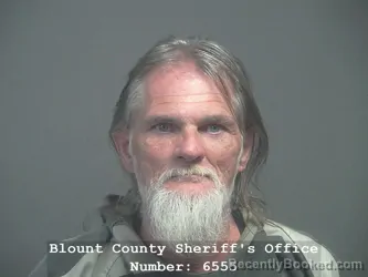 Mugshot of Larry Edmond Potter booked in Blount County, Tennessee on July 27, 2026