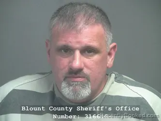 Mugshot of MICHAEL EUGENE PACK booked in Blount County, Tennessee on April 24, 2026