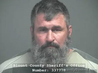 Mugshot of Sean Bradford Phillips booked in Blount County, Tennessee on July 16, 2026