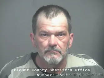 Mugshot of TOMMY EUGENE PATTY booked in Blount County, Tennessee on June 4, 2026
