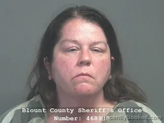 Mugshot of Christina Rae Ruth booked in Blount County, Tennessee on July 22, 2026