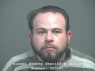 Mugshot of MICHAEL BRANDON ROJAS booked in Blount County, Tennessee on March 6, 2026