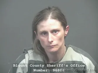 Mugshot of CHANTELL MARIE SMITH booked in Blount County, Tennessee on April 5, 2026