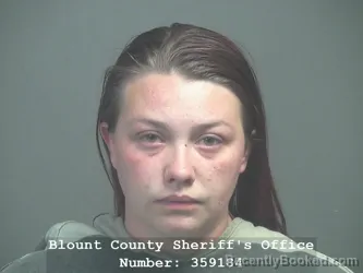 Mugshot of CASSANDRA MARIE SMITH booked in Blount County, Tennessee on April 19, 2026