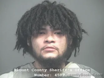 Mugshot of ETHAN EDWARD SALAZAR-WAYMON booked in Blount County, Tennessee on March 31, 2026