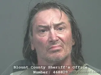 Mugshot of John Edward Seward booked in Blount County, Tennessee on July 20, 2026