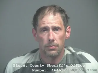 Mugshot of William Randolph Schumpert booked in Blount County, Tennessee on April 2, 2026