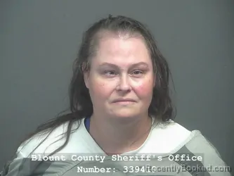 Mugshot of DEANA RENEE TROUTT booked in Blount County, Tennessee on July 17, 2026