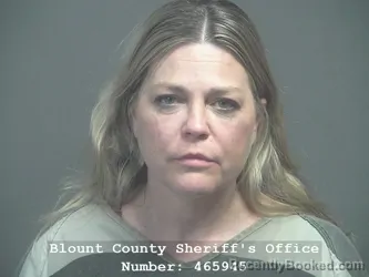 Mugshot of KARIE RENEE TAYLOR booked in Blount County, Tennessee on May 8, 2026