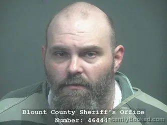 Mugshot of DEREK LEE VANDERGRIFF booked in Blount County, Tennessee on March 30, 2026