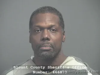 Mugshot of ANDRE DESEAN WASHINGTON booked in Blount County, Tennessee on June 2, 2026