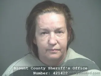 Mugshot of KATHLYN ANN WEIR booked in Blount County, Tennessee on March 27, 2026