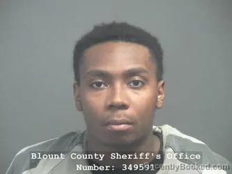 Mugshot of MARCUS DEVON WATTS booked in Blount County, Tennessee on April 25, 2026