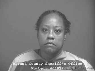 Mugshot of Sharmela Leshaun Wells booked in Blount County, Tennessee on July 13, 2026