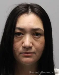 Mugshot of Mariela Lavinia Bonilla booked in Bradley County, Tennessee on May 8, 2026