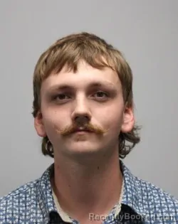 Mugshot of Thomas Andrew Hesson booked in Bradley County, Tennessee on August 17, 2026