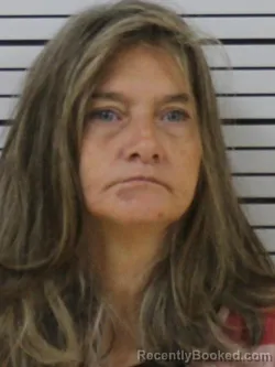 Mugshot of Misty Dawn Feathers-Lyons booked in Carter County, Tennessee on October 14, 2026