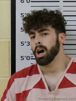 Mugshot of ELIJAH AUSTIN SWEARINGEN booked in Carter County, Tennessee on March 16, 2026