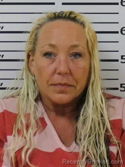 Mugshot of CHRISTINA ASHLEY RAY booked in Carter County, Tennessee on March 24, 2026