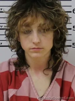 Mugshot of ALANNAH MYKENZI PARRISH booked in Carter County, Tennessee on March 22, 2026