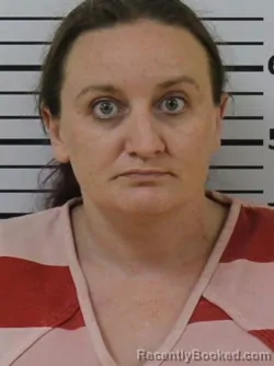 Mugshot of ASHLEY LYNN CANN booked in Carter County, Tennessee on April 8, 2026