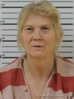 Mugshot of PENNY LEE MACKIE booked in Carter County, Tennessee on April 8, 2026