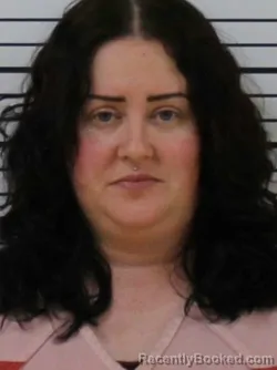 Mugshot of COURTNEY BREANNA TRAYLOR booked in Carter County, Tennessee on April 10, 2026