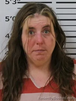 Mugshot of ALENA ELIZABETH STAIR booked in Carter County, Tennessee on April 27, 2026