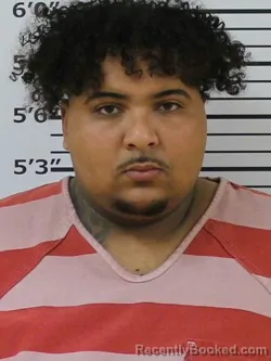 Mugshot of KEANU PHARELL KNAPP booked in Carter County, Tennessee on June 21, 2026