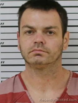 Mugshot of Aaron Edward Williams booked in Carter County, Tennessee on August 25, 2026