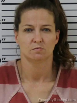 Mugshot of Kimberly Ann Ray booked in Carter County, Tennessee on August 31, 2026