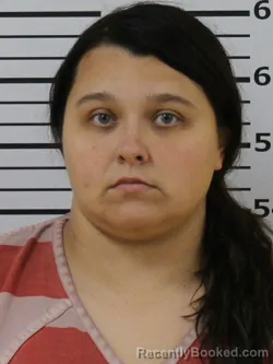 Mugshot of Breonna Danielle Greenwell booked in Carter County, Tennessee on September 28, 2026