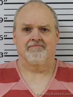 Mugshot of David Ray Greene booked in Carter County, Tennessee on October 14, 2026