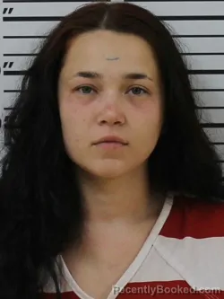 Mugshot of Alexis Duffy booked in Carter County, Tennessee on October 17, 2026