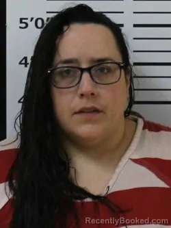 Mugshot of AMBER E MURPHEY booked in Carter County, Tennessee on April 9, 2026