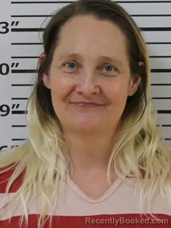 Mugshot of Melissa Casey Hodge booked in Carter County, Tennessee on October 2, 2026