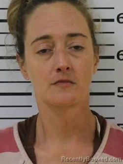 Mugshot of Sara Helen Romaneck booked in Carter County, Tennessee on August 26, 2026