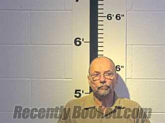 Booking photo from Claiborne County, Tennessee