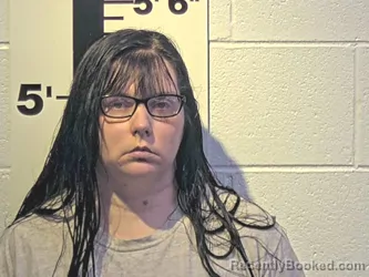 Mugshot of FELICIA N COBURN booked in Claiborne County, Tennessee on April 3, 2026