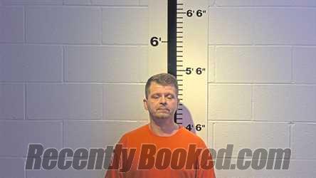 Booking photo from Claiborne County, Tennessee