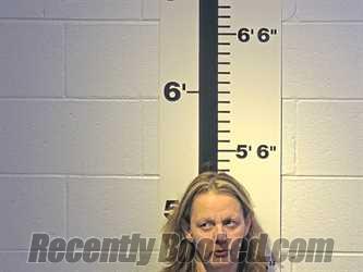 Booking photo from Claiborne County, Tennessee