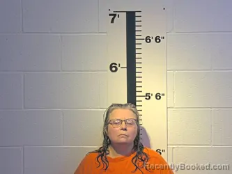 Mugshot of Joyce A Phipps booked in Claiborne County, Tennessee on October 9, 2026