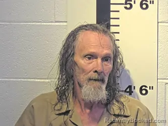 Mugshot of CHARLES A WRAY booked in Claiborne County, Tennessee on April 14, 2026