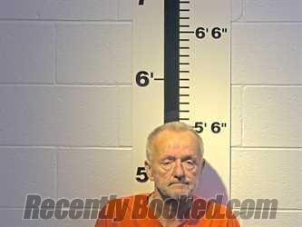 Booking photo from Claiborne County, Tennessee