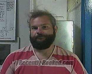 Booking photo from Cocke County, Tennessee