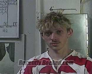 Booking photo from Cocke County, Tennessee