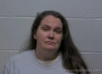 Mugshot of RACHEL AMANDA ANDREWS booked in Giles County, Tennessee on May 11, 2026