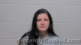 Mugshot of Bella Marie Smith booked in Giles County, Tennessee on August 11, 2026