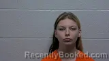 Mugshot of ALYRICA LABROOK HICKS booked in Giles County, Tennessee on July 30, 2026
